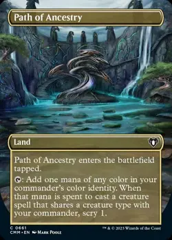 Path of Ancestry - Borderless NM, English MTG Commander Masters - Image 1