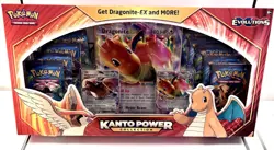 🔥 Pokemon Kanto Power Collection Box–Dragonite EX & Pidgeot EX–Factory Sealed - Image 1