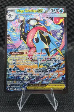 Pokemon TCG Mega Greninja ex 116/086 Chaos Rising Special Illustration Rare - Image 1