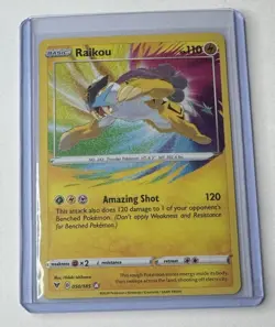Raikou 050/185 Vivid Voltage Amazing Rare Pokemon NM/M - Image 1
