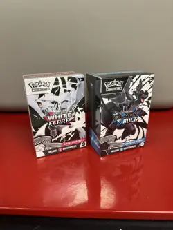 Pokemon Scarlet and Violet White Flare and Black Bolt Booster Bundle Sealed - Image 2