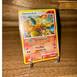 Pokemon TCG Charizard LV. 60 1/99 Arceus Holo Rare 2009 - Image 1