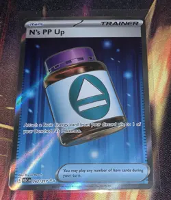Pokemon TCG N's PP Up Full Art 262/217 Ascended Heroes Holo NM - Image 1