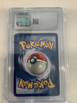 PIKACHU 58/102 RED CHEEKS SHADOWLESS Base Set CGC 4.5 Pokemon ♨3 - Image 4