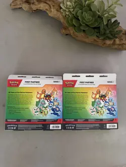 Pokemon TCG First Partner Illustration Collection Series 1 New Sealed x2 - Image 2