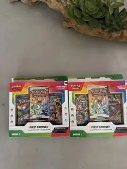Pokemon TCG First Partner Illustration Collection Series 1 New Sealed x2 - Image 3
