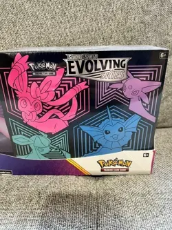 Pokemon TCG Evolving Skies MEW V Costco 2-Pack ETB+TIN SEALED NEW - Image 3
