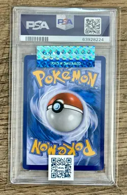 2019 Pokemon Charizard Prerelease Staff Holo Black Star Promo SM158 PSA 9 - Image 2