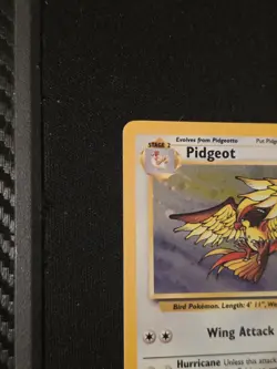 Pokemon TCG Pidgeot Base Set 2 14/130 Holo Rare HP80 English 1999 WOTC - Image 5