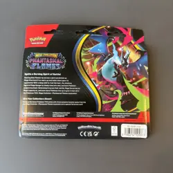 Pokemon TCG: Phantasmal Flames Triple Blister Pack (Weavile) - New & Sealed - Image 2