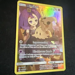 Mimikyu 245/236 Cosmic Eclipse Full Art Secret Rare Holo - Pokemon TCG - Image 3