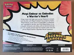 Pokemon TCG: Mega Emboar ex Box – Ascended Heroes Collection - Booster Box - Image 2