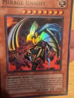 Yu-Gi-Oh! Mirage Knight DCR-018 1st Edition Dark Crisis Holo ATK/2800 DEF/2000 - Image 3