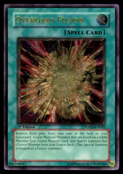 Overload Fusion UTR - POTD-EN042 MP Power of the Duelist Yu-Gi-Oh 1st Edition - Image 1