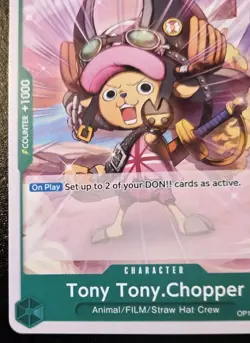 Tony Tony.Chopper OP13-030 Uncommon Carrying On His Will One Piece Card Game - Image 4