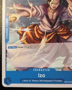 Izo OP13-041 Uncommon Carrying On His Will One Piece Card Game - Image 4
