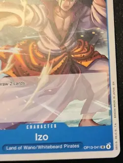 Izo OP13-041 Uncommon Carrying On His Will One Piece Card Game - Image 5