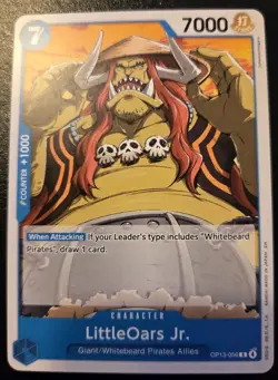 LittleOars Jr. OP13-056 Common Carrying On His Will One Piece Card Game - Image 1