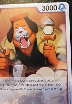 Inuarashi OP13-061 Common Carrying On His Will One Piece Card Game - Image 3