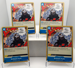 Brilliant Punk Playset - OP13-059 x4 - Carrying On His Will - One Piece TCG - Image 1