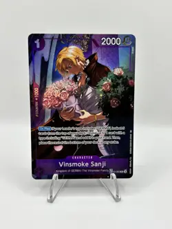 One Piece CCG Sanji TR OP10-063 - English - NM - Image 1