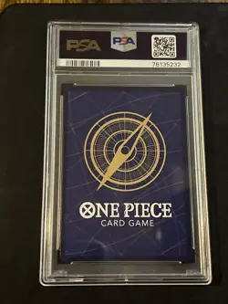 ONE PIECE Card Game - Thunder Bagua OP01-119 R ROMANCE DAWN OPCG PSA 9 - Image 2