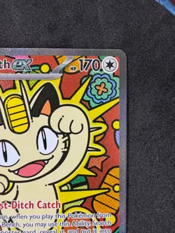 Meowth 121/088 SIR Special Illustration Rare Pokemon Card MINT Pack Fresh - Image 3