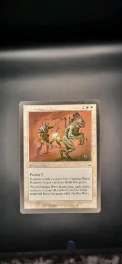 Parallax Wave card Nemesis #17 Rare- LP Magic The Gathering - Image 1