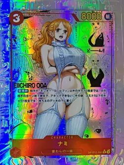Card One Piece Goddess Story WAIFU Nami Nico Robin Boa Hancock Vivi Sexy Holo - Image 1