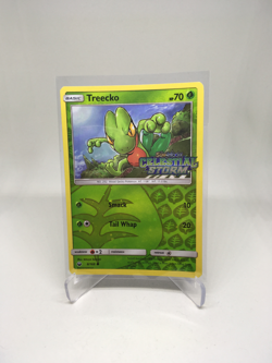 Treecko 8/168 Pokemon Card TCG Celestial Storm Stamped Promo Reverse Holo Rare - Image 1