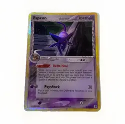 Espeon EX Delta Species 4/113 Holo Rare 70 HP Psyshock Pokemon Card - Image 1