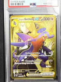 Cynthia's Garchomp ex 241/182 Sv10: Destined Rivals Holo PSA 10 Pokemon TCG CARD - Image 2