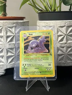 Muk - 13/62 Holo - Pokemon card - TCG - WOTC Base Set Fossil - Image 1
