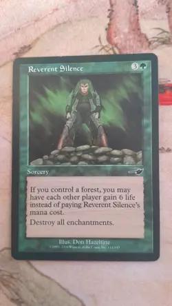 Reverent Silence - mtg - LP - Image 1