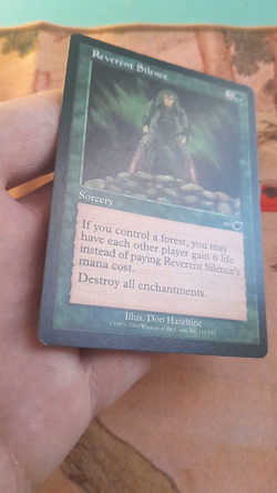 Reverent Silence - mtg - LP - Image 2