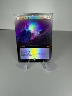 Path of Peril (Extended Art) 373 Innistrad: Crimson Vow MTG Foil NM - Image 1