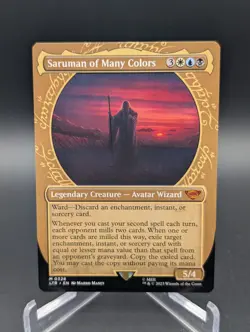 Saruman of Many Colors (Showcase) Universes Beyond Lord of the Rings Regular - Image 1