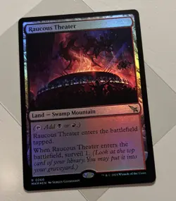 MTG Magic The Gathering Foil Raucous Theater *NP - Image 1