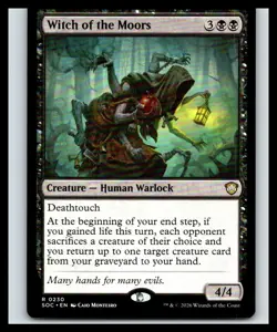 Witch of the Moors | 230 NM/M | Commander: Secrets of Strixhaven | Magic MTG - Image 1
