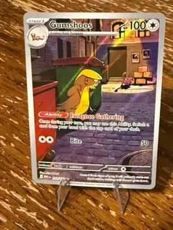 Gumshoos 153/132 Holo Illustration Rare Mega Evolutions Pokemon - Image 1