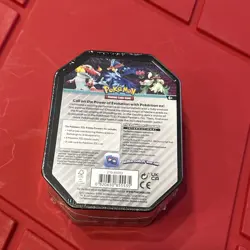 Pokemon TCG Paldea Partners Meowscarada ex Tin New Sealed 2023 - Image 4