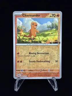 Charmander 004/165 EB Games Stamped Promo 151 Pokemon TCG - Image 1