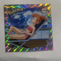 Misty Artbox Pokemon Stickers Series 1 Prizm #Pr38 1999 Pack Fresh - Image 1
