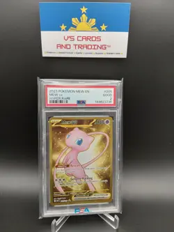 2023 POKEMON SCARLET & VIOLET 151 #205 MEW EX PSA 2 - Image 1
