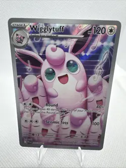 Wigglytuff 105/094 Pokemon Phantasmal Flames - Near Mint Illustration Rare - Image 3