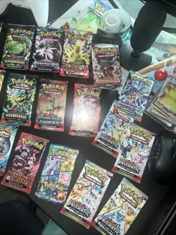 Pokemon Mixed Lot Booster Packs 25 packs - Image 3