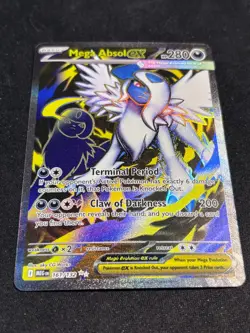 Mega Absol ex 161/132 Ultra Rare Mega Evolution Pokemon Near Mint - Image 4