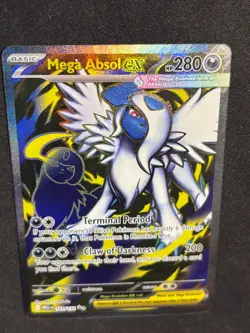 Mega Absol ex 161/132 Ultra Rare Mega Evolution Pokemon Near Mint - Image 5