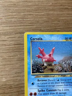 Pokemon TCG - Corsola 37/75 Unlimited Uncommon Neo Discovery - 2001 - Yuka Morii - Image 3