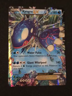 Pokemon TCG Kyogre EX XY Primal Clash 54/160 Ultra Rare Holo HP180 English - Image 1
